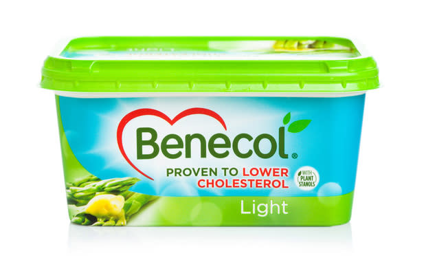 Benecol Light Lower Cholesterol Butter. Credit: DenisMArt/Shutterstock.com