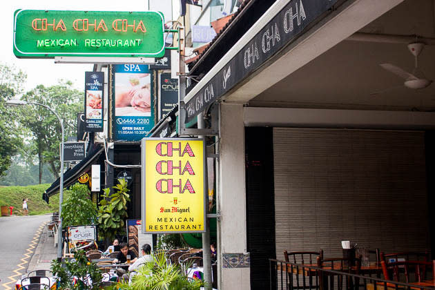 Cha Cha Cha best mexican restaurants singapore