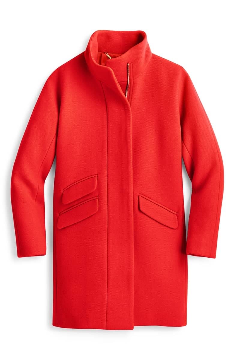 J. Crew Stadium Cloth Cocoon Coat