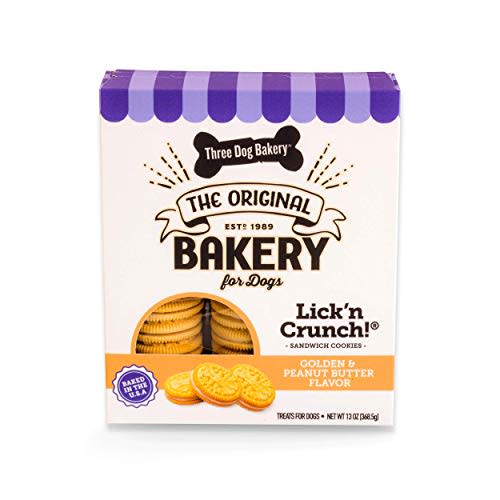 Three Dog Bakery Classic Cremes Baked Dog Treats (Amazon / Amazon)