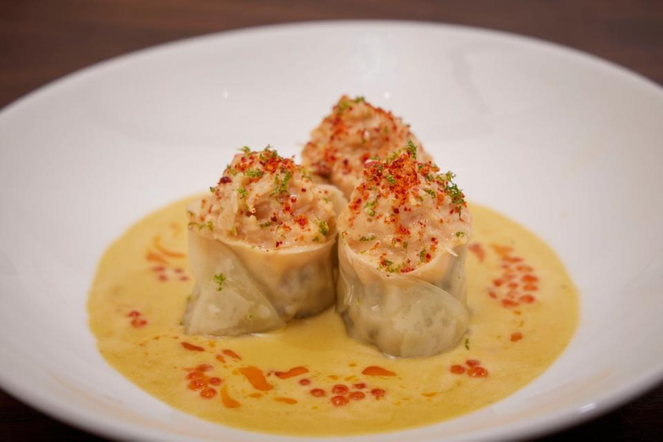 Heavenly: the prawn and pork dumplings (Matt Writtle)