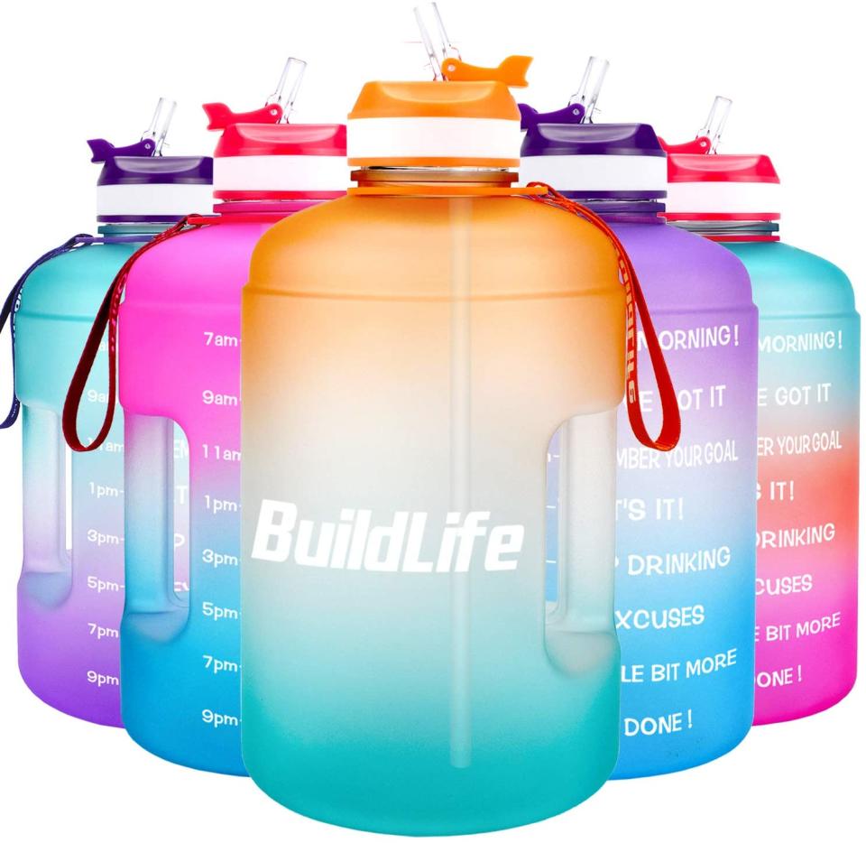 BuildLife Motivational Water Bottle - Amazon Canada