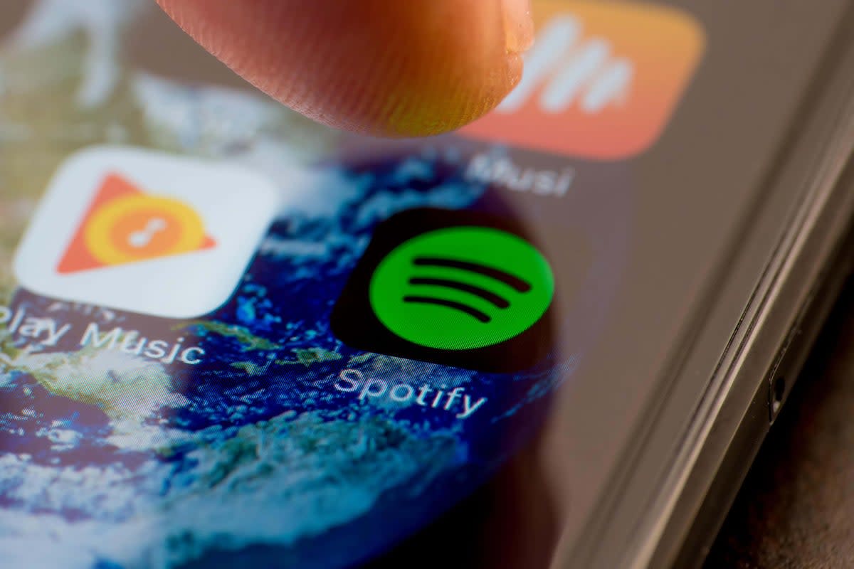 Spotify's dedicated Wrapped website isn't working for many users (Alamy/PA)