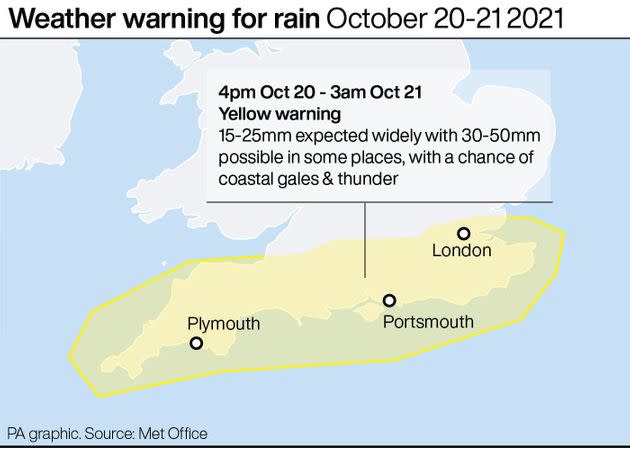 (Photo: PA Graphics/Press Association Images)