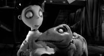 This film image released by Disney shows Victor Frankenstein, voiced by Charlie Tahan, with Sparky, in a scene from "Frankenweenie." The film was nominated for a Golden Globe for best animated film on Thursday, Dec. 13, 2012. The 70th annual Golden Globe Awards will be held on Jan. 13. (AP Photo/Disney)