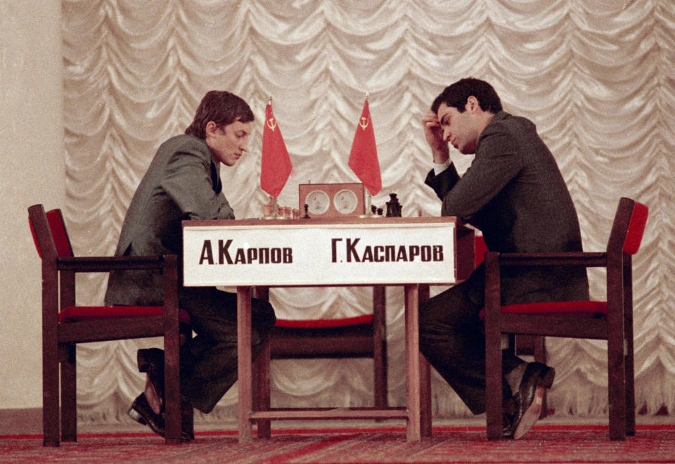 garry kasparov and anatoly karpov