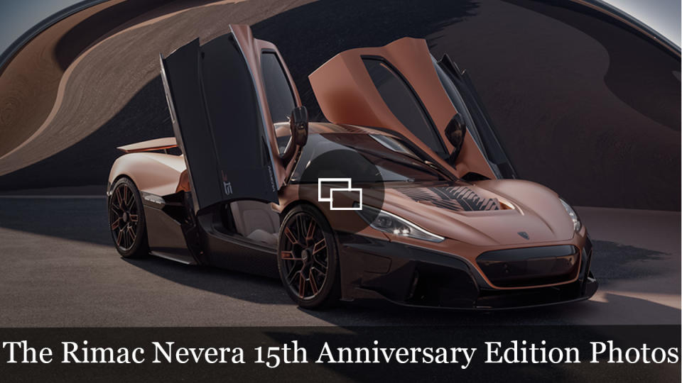 The Rimac Nevera 15th Anniversary Edition in Photos