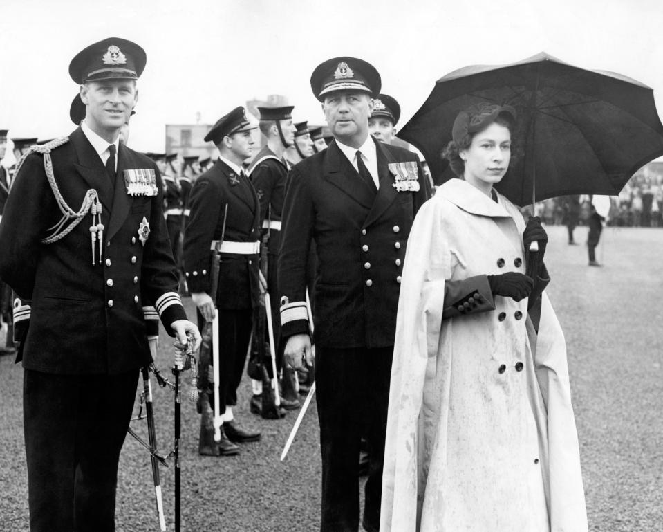 <p>Elizabeth II, pictured here with Prince Philip, the Duke of Edinburgh, first toured Canada in 1951 as Princess Elizabeth, Duchess of Edinburgh. On this first tour, the duo made an appearance in every Canadian province. (Photo by PA Images via Getty Images)</p> 