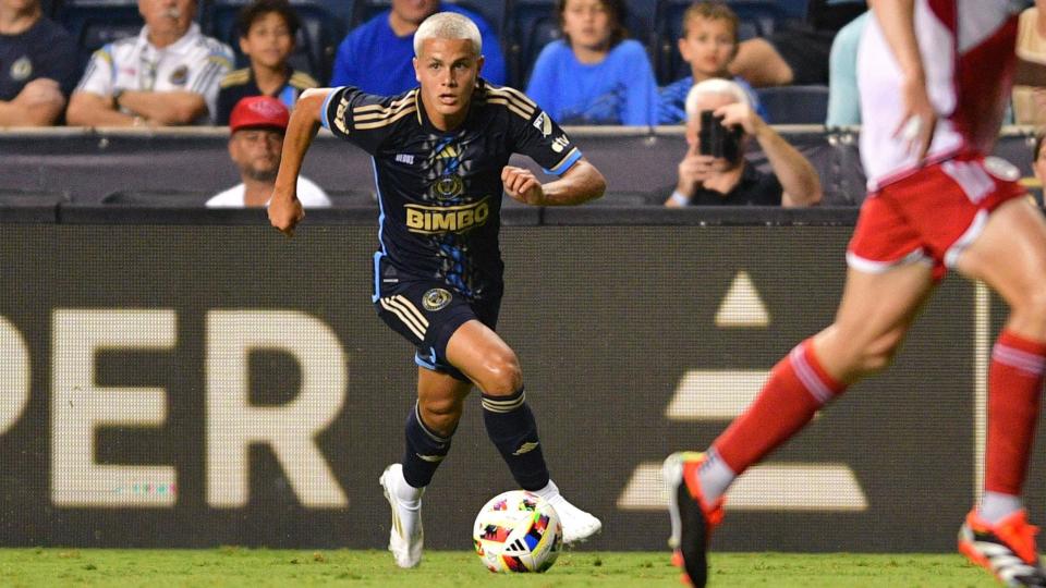 Cavan Sullivan in action for Philadelphia Union