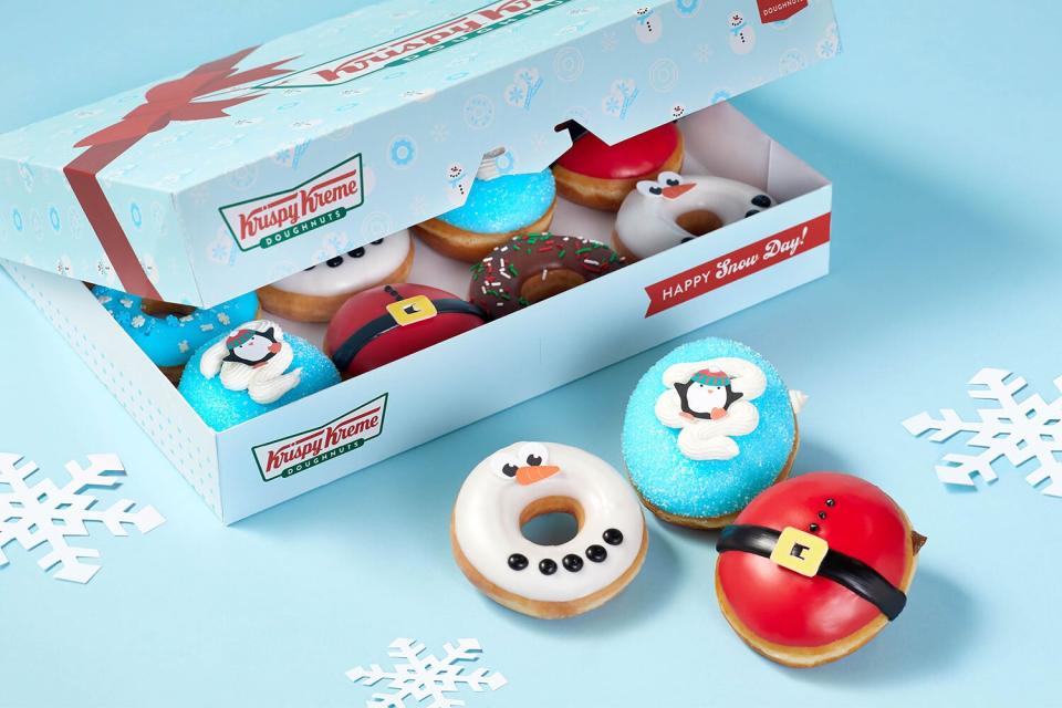 Krispy Kreme holiday donuts