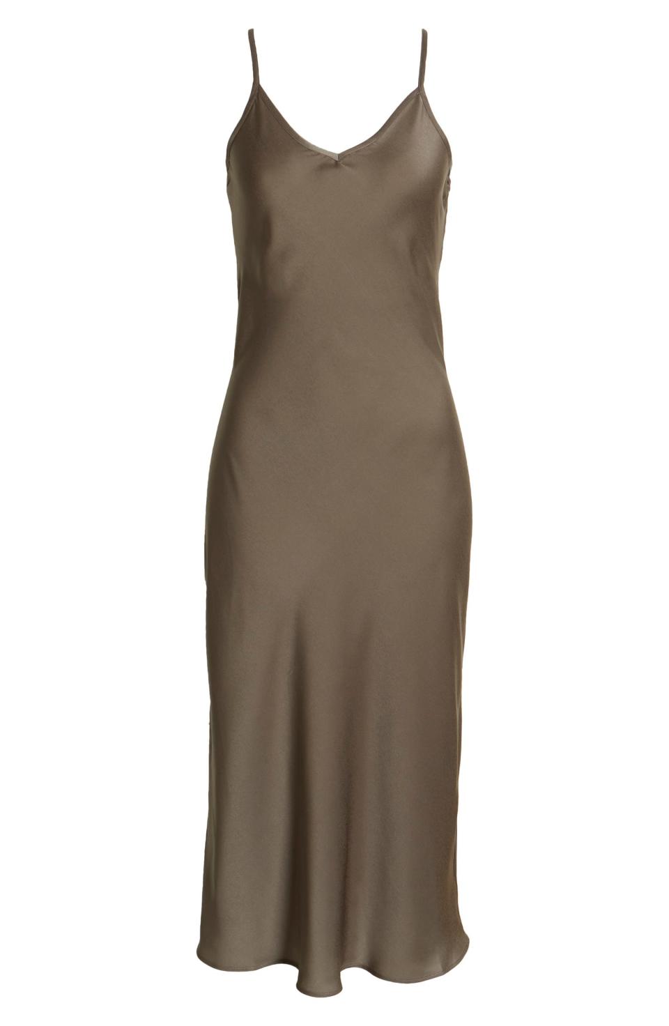 <br><br><strong>AllSaints</strong> Tierny Satin Midi Slipdress, $, available at <a href="https://go.skimresources.com/?id=30283X879131&url=https%3A%2F%2Fwww.nordstrom.com%2Fs%2Fallsaints-tierny-satin-midi-slipdress%2F6116373" rel="noopener" target="_blank" data-ylk="slk:Nordstrom;elm:context_link;itc:0;sec:content-canvas" class="link ">Nordstrom</a>