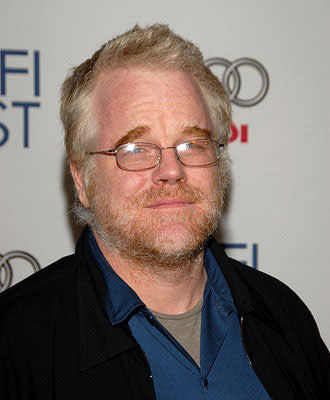 Philip Seymour Hoffman at the Los Angeles AFI Fest screening of Fox Searchlight's The Savages