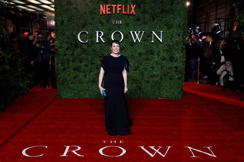 World premiere of the third season of "The Crown" in London