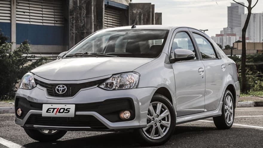 El Toyota Etios es uno de los autos más vendidos del mercado.