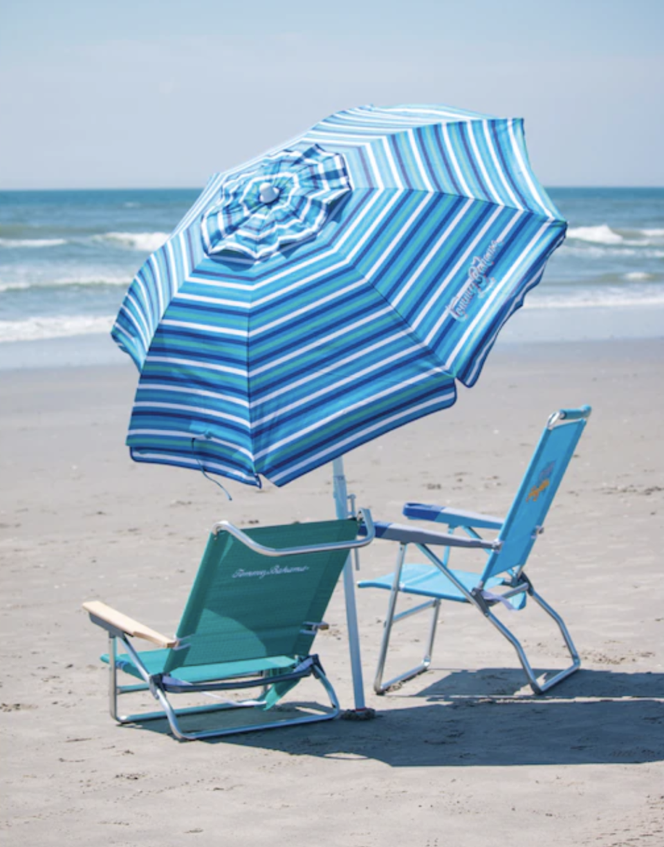 1) Tommy Bahama 6-ft Multi Beach Umbrella