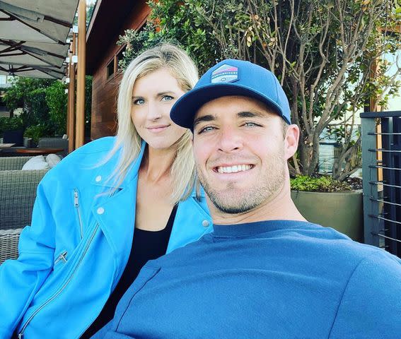 <p>Derek Carr Instagram</p> Derek Carr and Heather Carr.