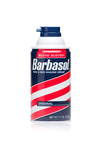 BARBASOL BEARD BUSTER THICK & RICH SHAVING CREAM, $1.69