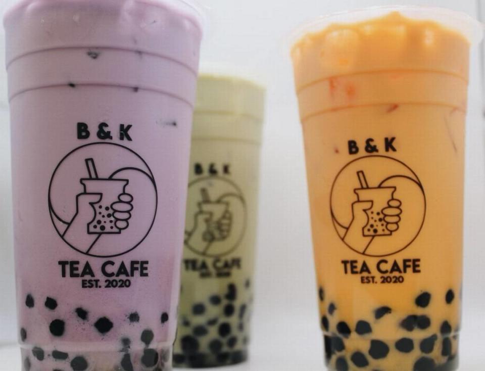 Most B&K Tea Cafe drinks are priced between $5-$10. B&K Tea Cafe
