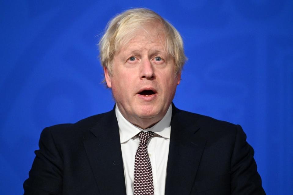 Boris Johnson said some countries had been ‘dragging their heels’ on climate commitments made in Paris (Leon Neal/PA) (PA Wire)