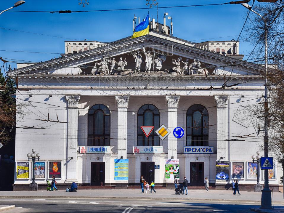 Mariupol Drama Theater on April 8, 2018.