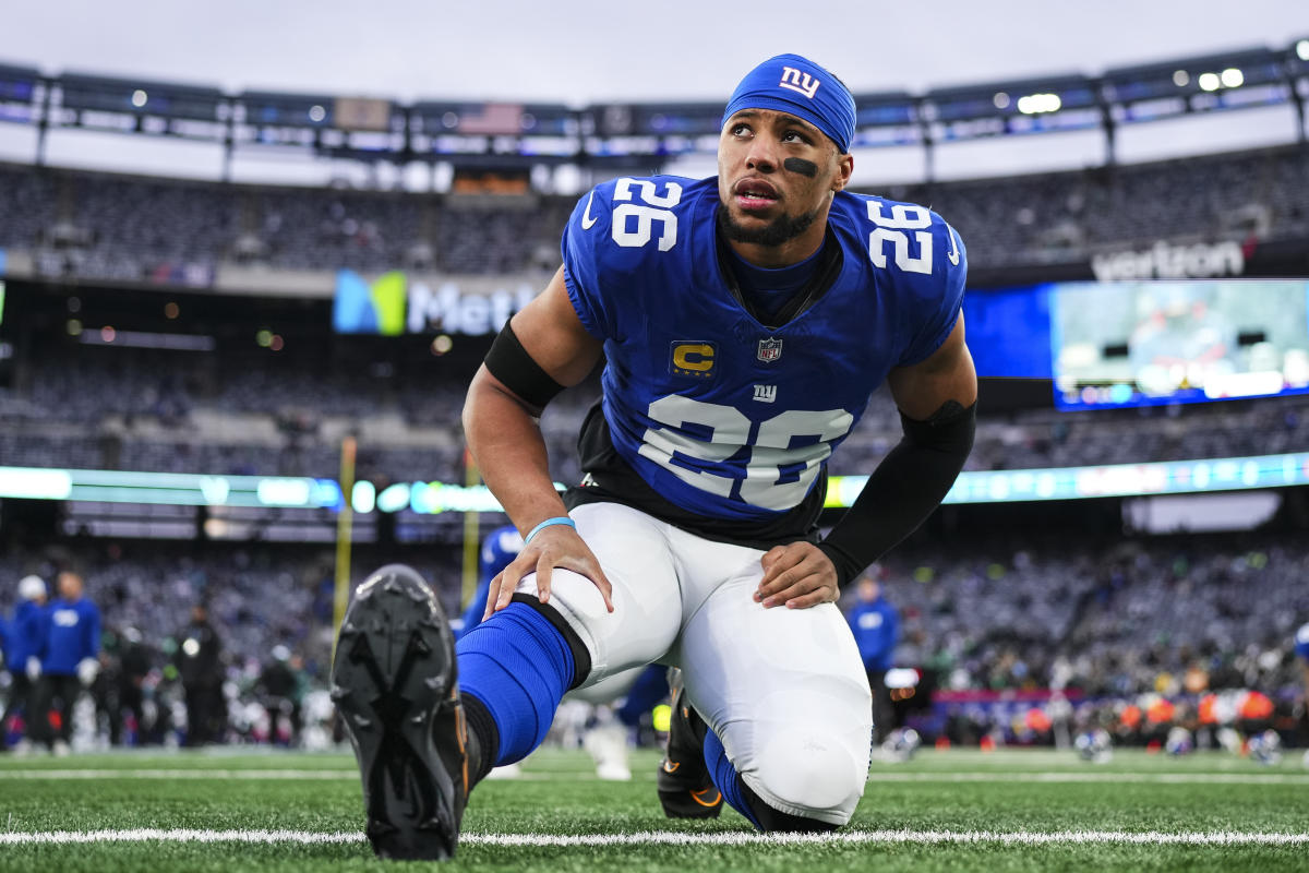 Saquon Barkley erhält kein Franchise-Tag von Giants, wird den Free-Agent-Markt testen