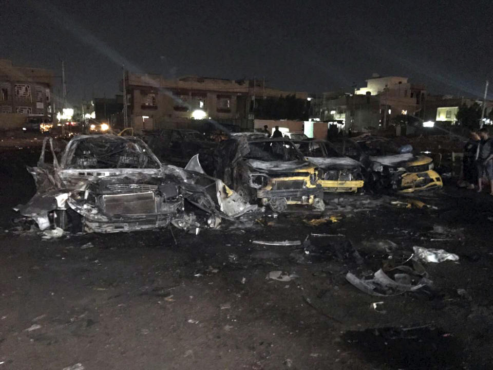 Deadly Baghdad car bomb claimed by Islamic State