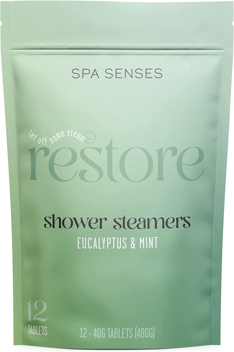SpaSenses - Eucalyptus & Mint Essential Oil Shower Steamers