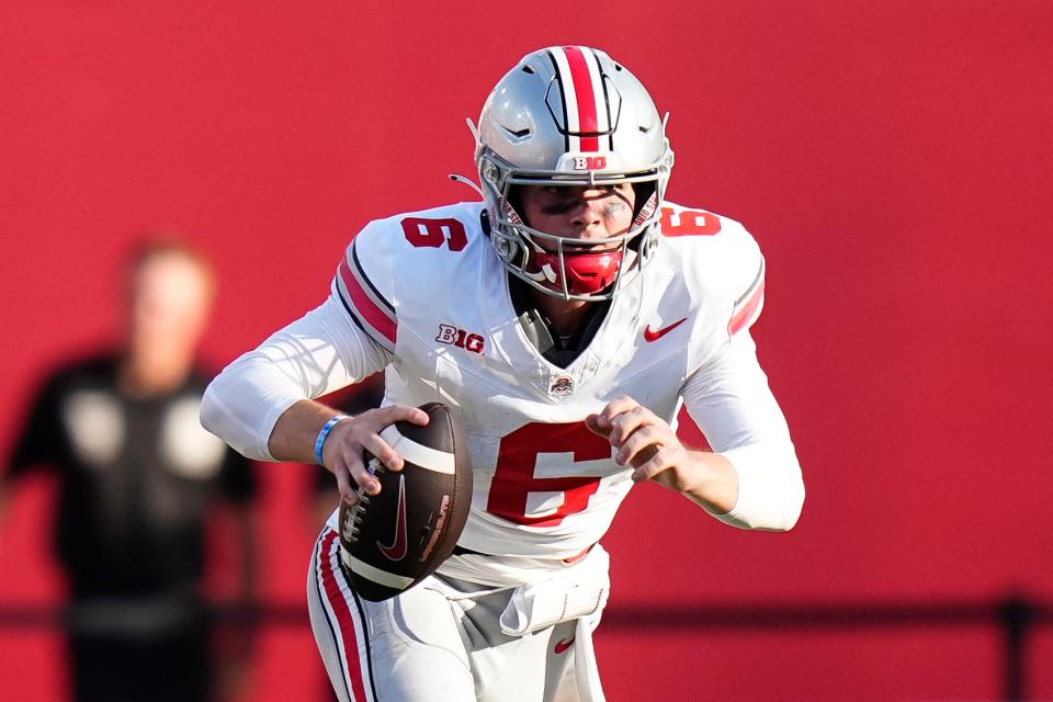 Ohio State's Kyle McCord will be the Buckeyes starting quarterback when OSU welcomes in Youngstown State.