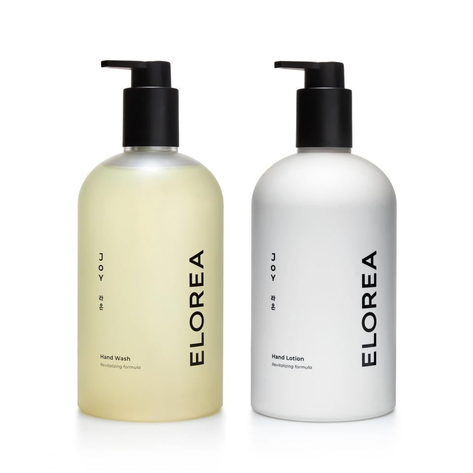 <p><a href="https://elorea.com/collections/hand-wash-hand-lotion/products/joy-hand-care-set?variant=42921341288616" rel="nofollow noopener" target="_blank" data-ylk="slk:Shop Now;elm:context_link;itc:0;sec:content-canvas" class="link ">Shop Now</a></p><p>Joy Hand Care Set</p><p>elorea.com</p><p>$50.00</p><span class="copyright">elorea.com</span>