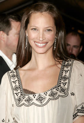 Christy Turlington at the New York premiere of Sony Pictures' Perfect Stranger