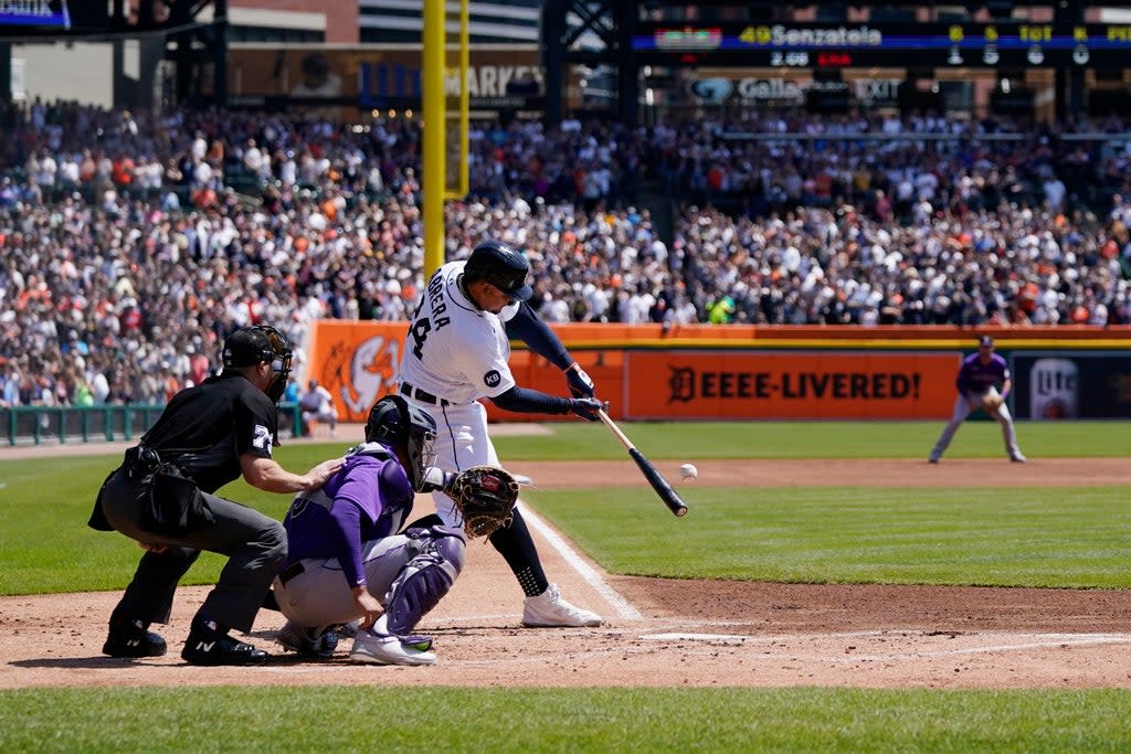 ROCKIES-TIGRES (AP)