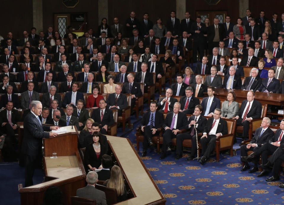 March 3, 2015 — Israeli Prime Minister Benjamin Netanyahu addresses Congress