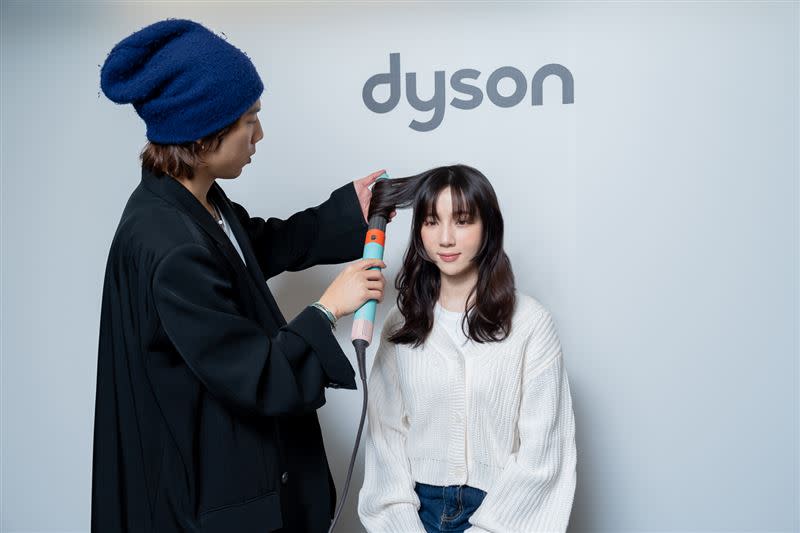 Dyson客座造型師使用Dyson Supersonic吹風機、Dyson Airwrap多功能造型器演繹多款今年春夏必備的大勢髮型！（圖／品牌業者提供）