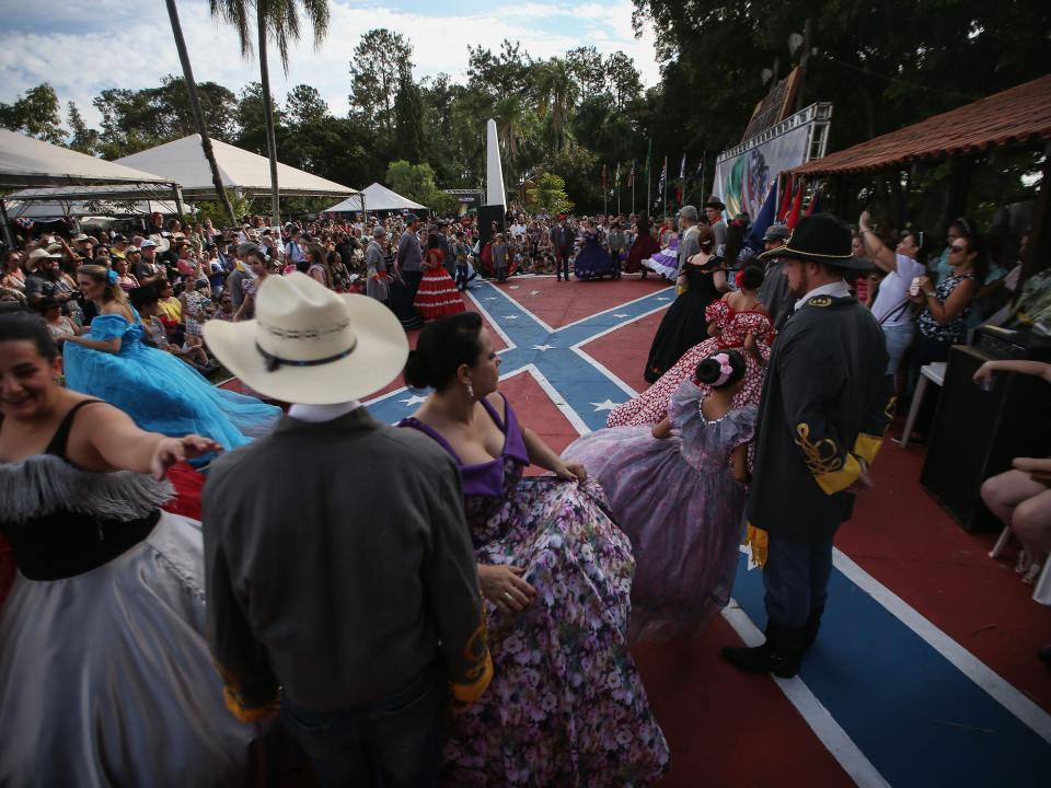 Confederate Festival in Brazil