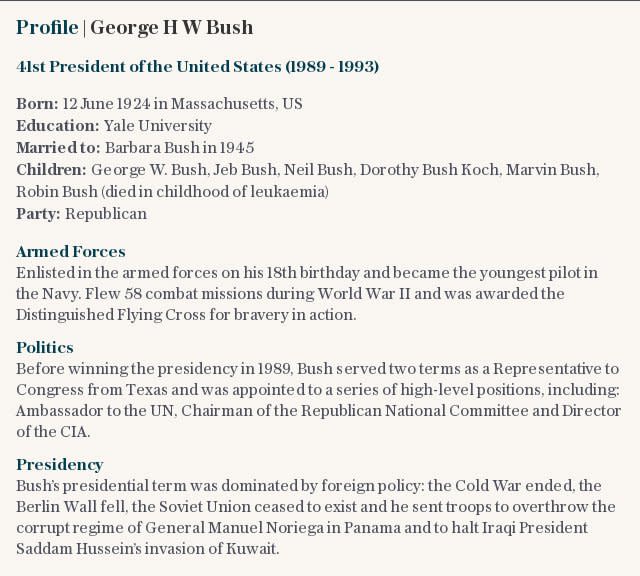 Profile | George H W Bush