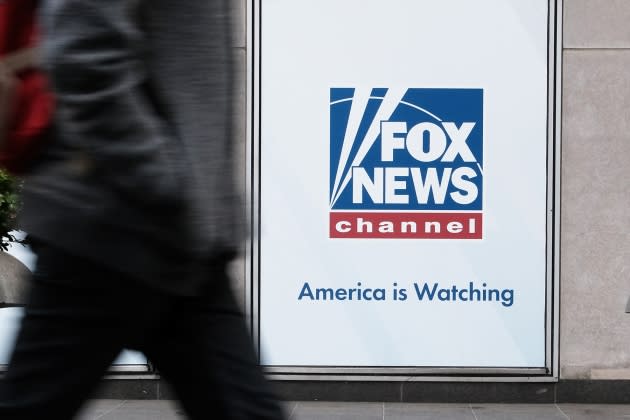 fox-news-woke.jpg Dominion And Fox News Reach Settlement In Defamation Case - Credit: Spencer Platt/Getty Images