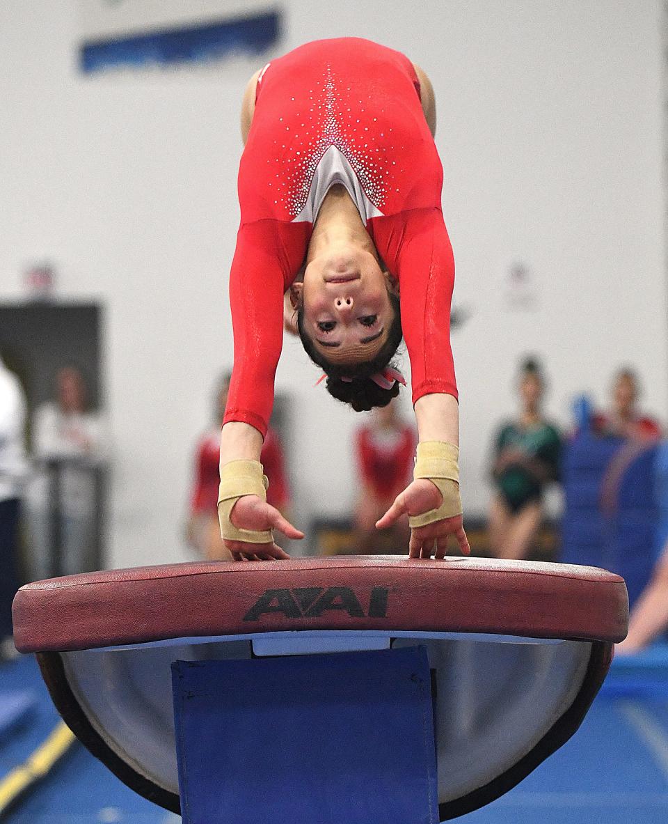 NFA sophomore Trinity Ambruso has been selected The Bulletin's Gymnast of the Year.