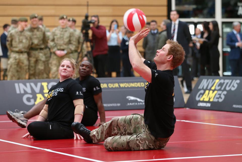 <h1 class="title">Prince Harry Launches The Invictus Games</h1><cite class="credit">Chris Jackson/Getty Images</cite>