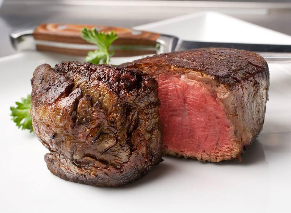 filet steak closeup