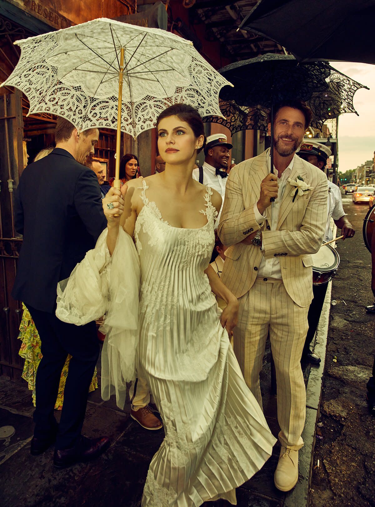 Alexandra Daddario Wedding Photos from VOGUE: credit: Storm Santos