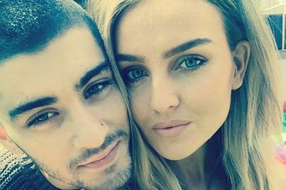 Perrie Edwards claimed Zayn Malik dumped her via text message after four years together (Instagram)