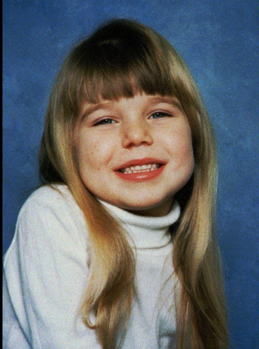 This is an undated family photograph of Devan Duniver, 5, whose body was found June 28, 1998 near her home on Baker Avenue NW in New Philadelphia. Her killer has never been caught. (AP Photo/ The Times-Reporter/File)