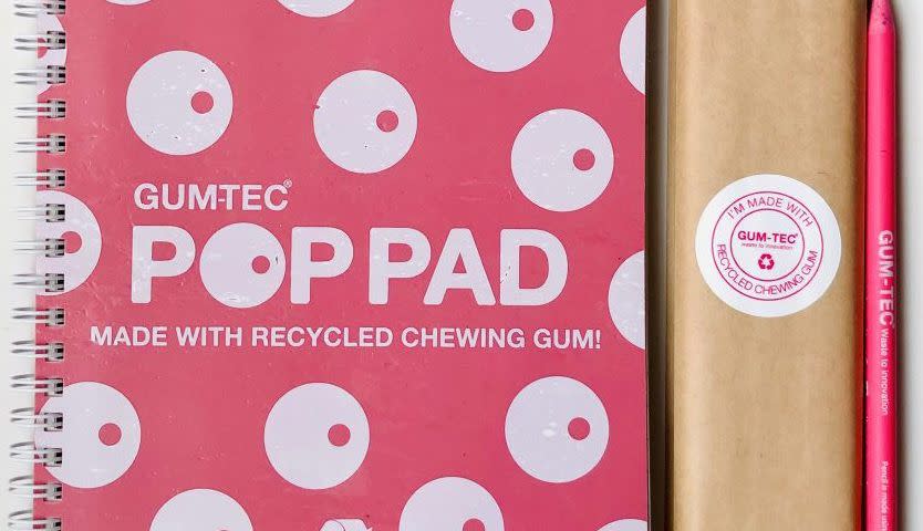 Gum-tec Pop Pad (Pink) and Pencil Set