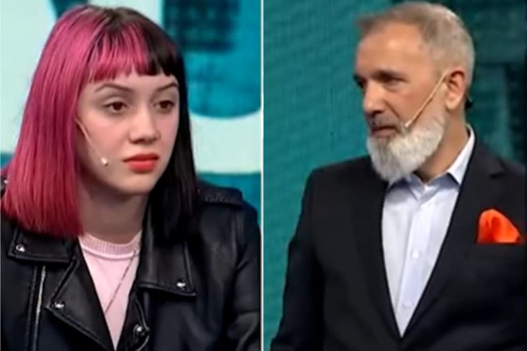 En medio de un debate político en C5N, la joven le redobló la apuesta al conductor