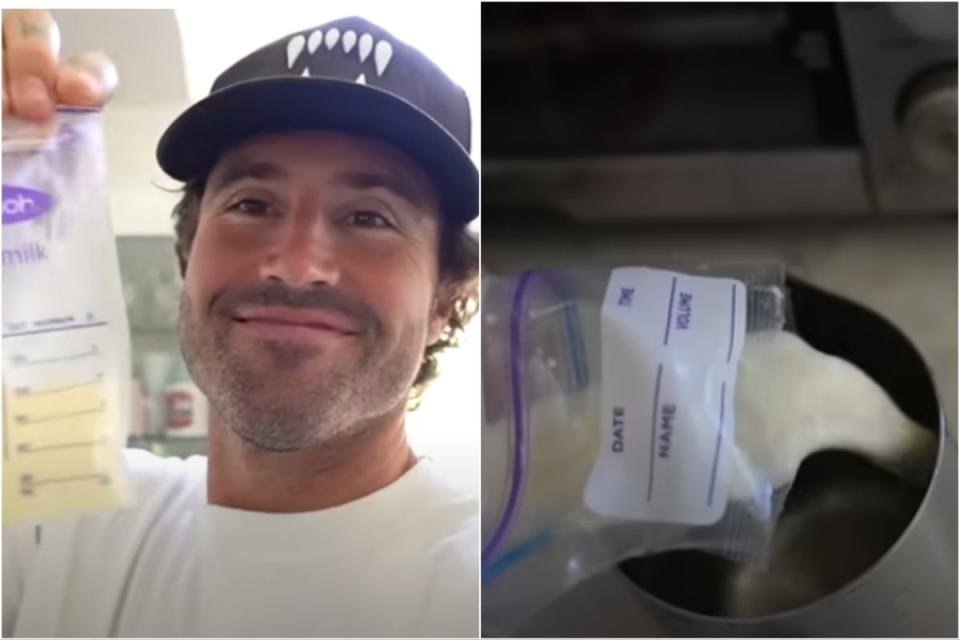 Brody Jenner makes morning coffee from fiancee’s breast milk (YouTube via Brody & Tia)