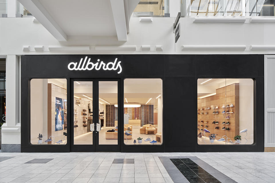 Allbirds’ first Nashville location in the Green Hills neighborhood. - Credit: Nick McGinn for Allbirds