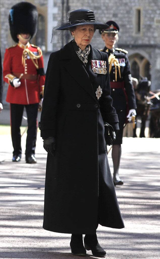 Prince Philip Funeral, Princess Anne