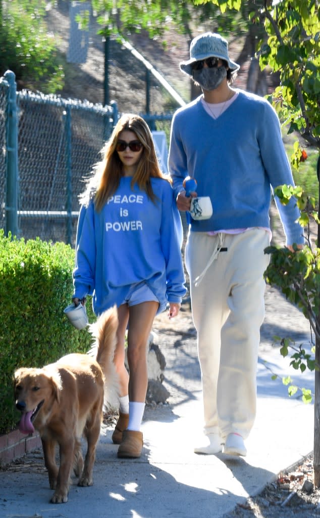 Jacob Elordi, Olivia Jade Giannulli, Embargoed until 3:55pm ET 9/23