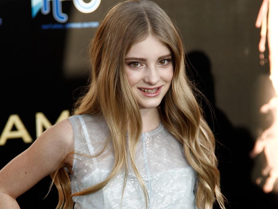 Willow Shields at the LA premiere of "The Hunger Games" in March 2012.