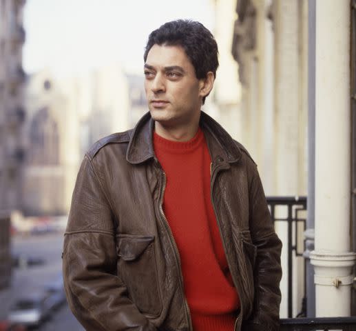 <p>Louis MONIER/Gamma-Rapho via Getty</p> Portrait of Paul Auster shot in France in 1987